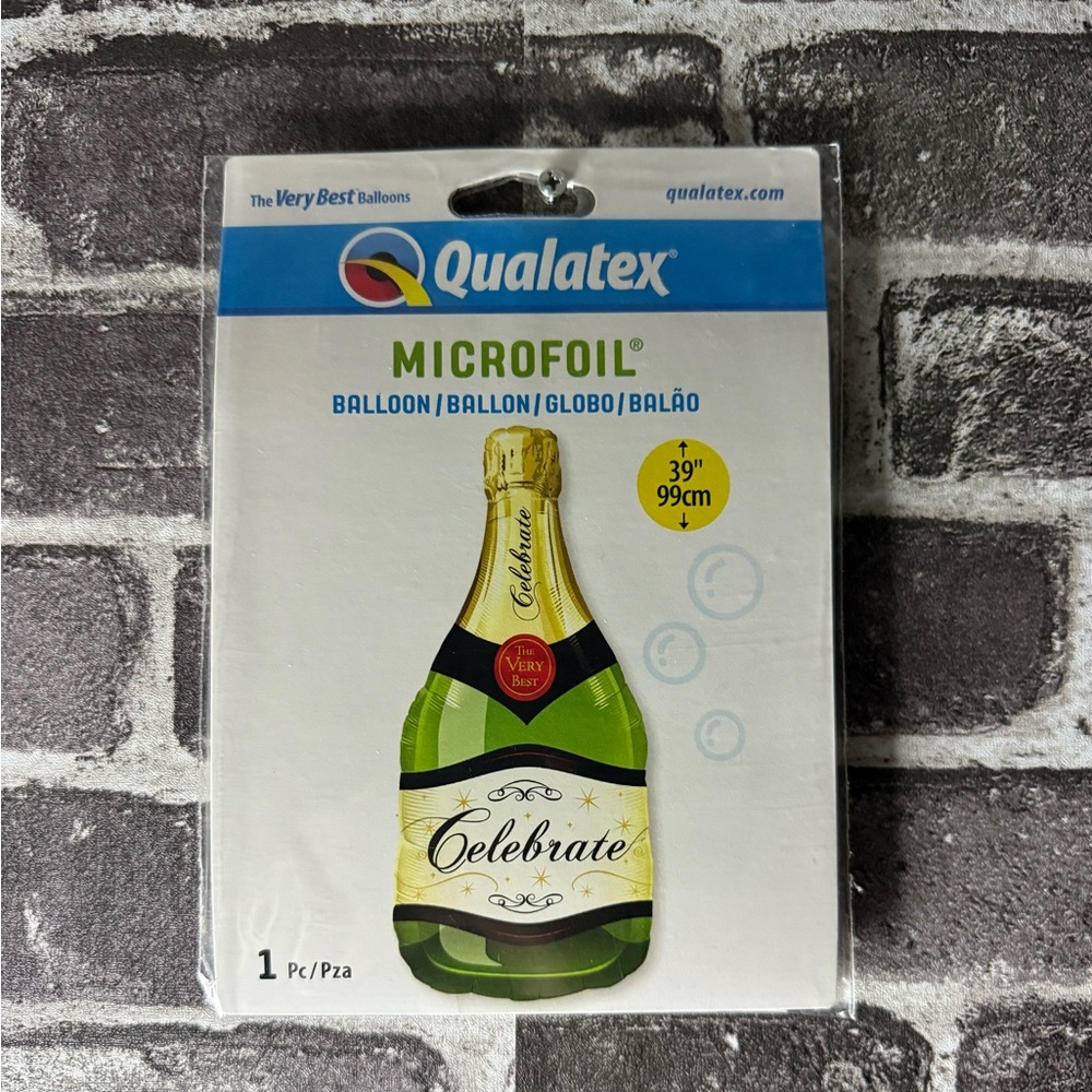 Champagne Foil Celebration Balloon